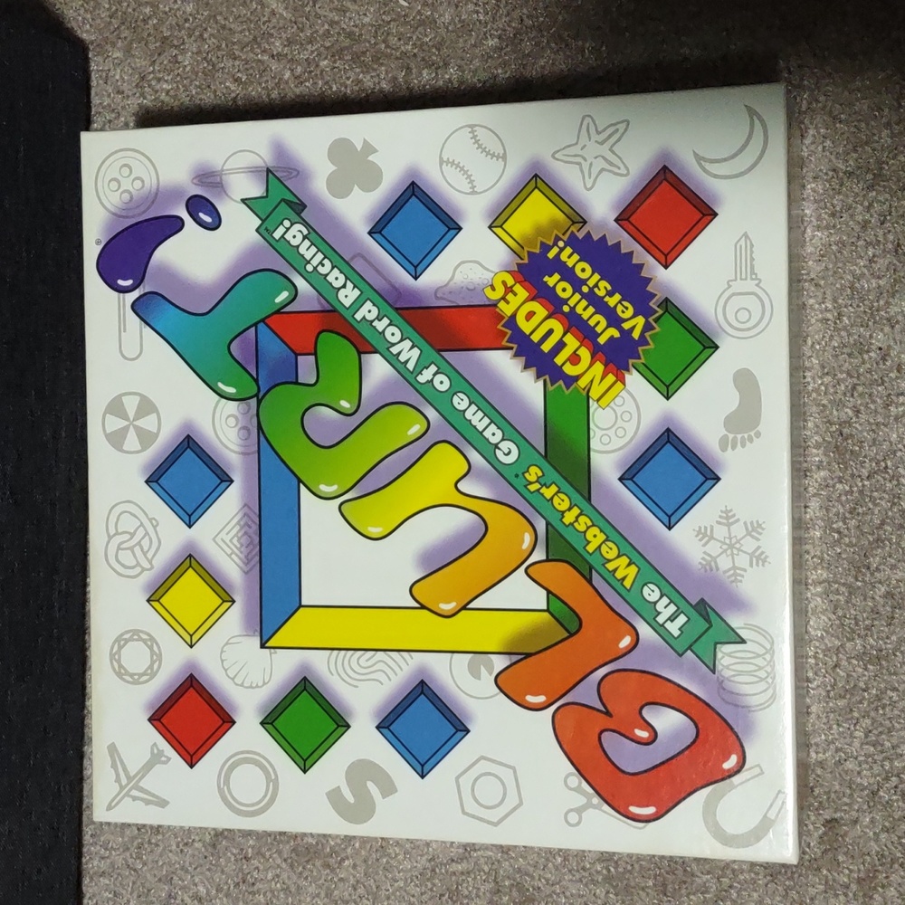 Blurt! 1995 Word Racing Board Game - Complete!
